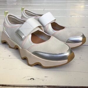 sorel kinetic impact ii mj ballet sneaker sea salt / gum 9.5